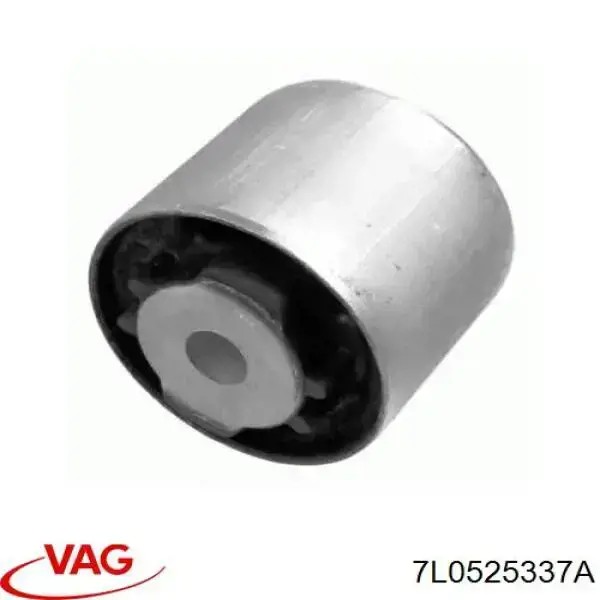 Comprar 7L0525337A VAG Silentblock soporte del diferencial trasero izquierdo