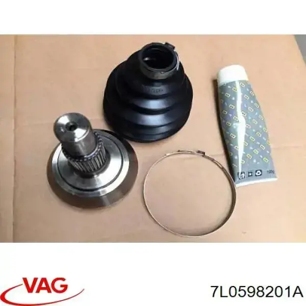 7L0598201A VAG Fuelle interior de junta homocinética del semieje trasero
