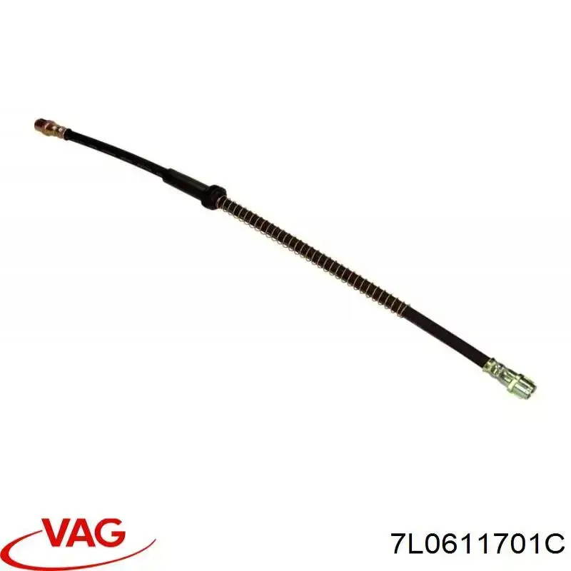Comprar 7L0611701C VAG Latiguillos de freno delantero