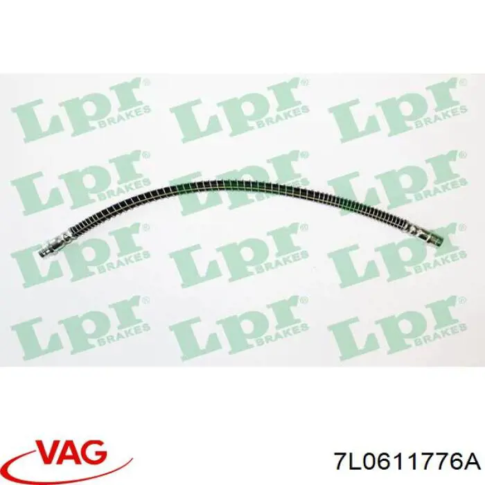 Latiguillo de freno trasero 7L0611776A VAG