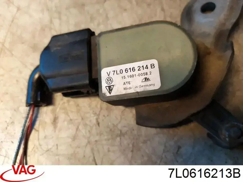 7L0616213B VAG sensor, nivel de suspensión neumática, delantero izquierdo