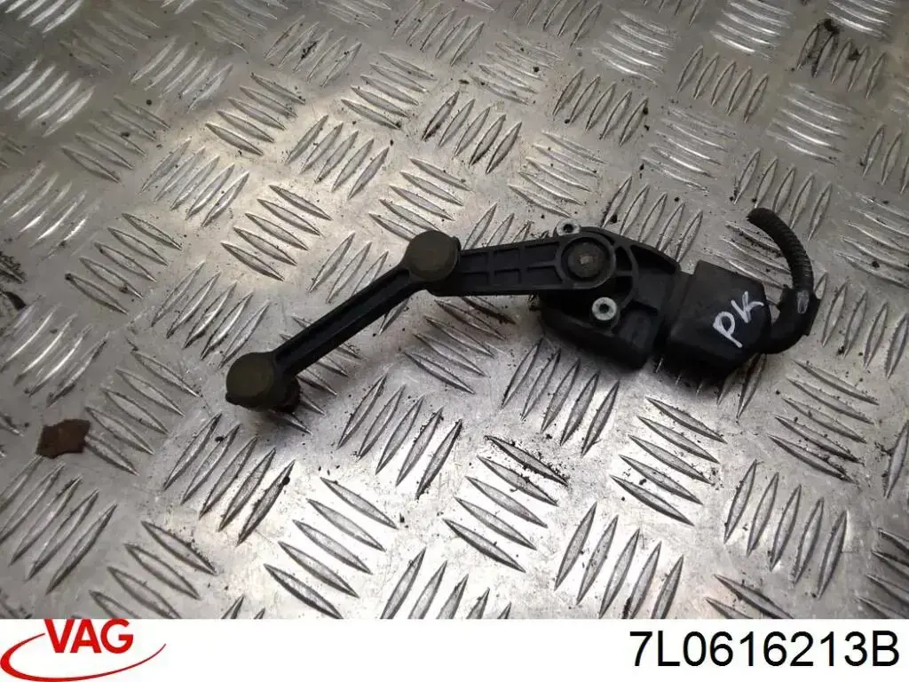 Comprar 7L0616213B VAG Sensor de nivel de carrocería delantero izquierdo