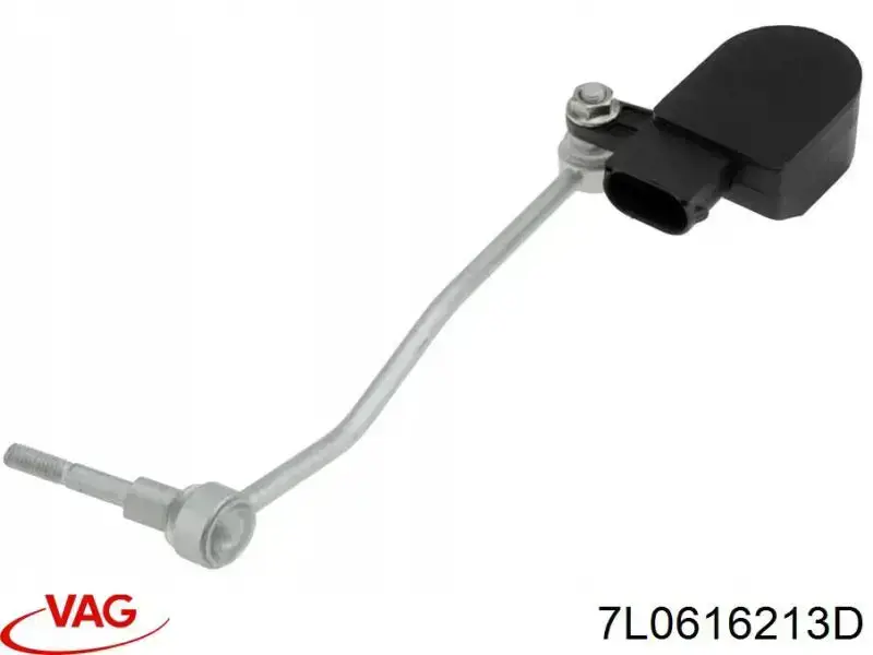 7L0616213D VAG sensor, nivel de suspensión neumática, delantero izquierdo