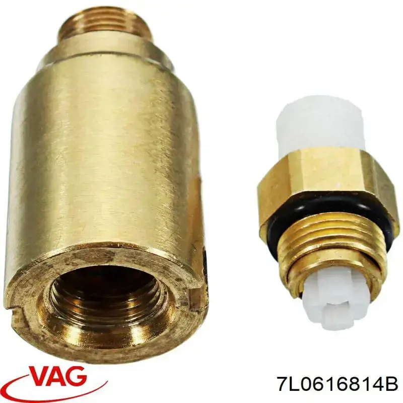 7L0616814 VAG válvula, sistema de aire comprimido
