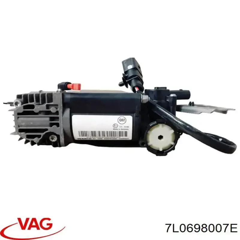 Compresor de suspensión neumática 7L0698007E VAG