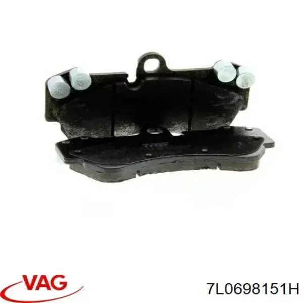 Comprar 7L0698151H VAG Pastillas delanteras de freno