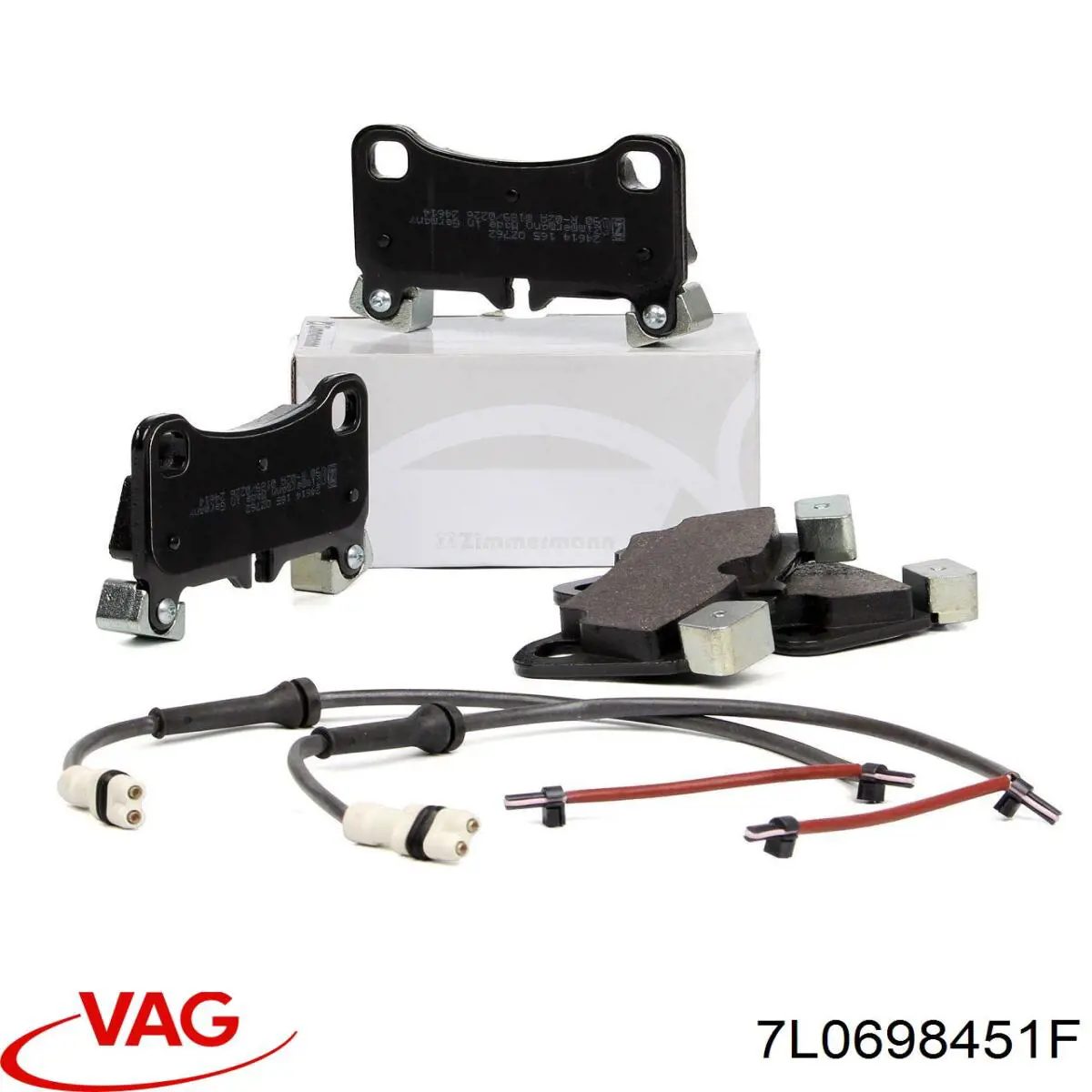 Pastillas traseras de freno VAG 7L0698451F precio, desde 66,79 EUR