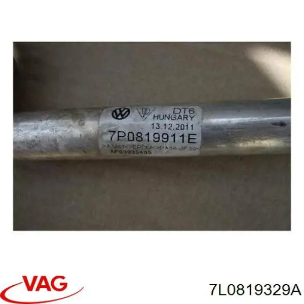 Manguera inferior del radiador VAG 7L0819329A precio, desde 30,65 EUR