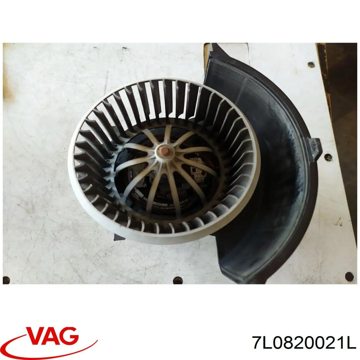 Ventilador habitáculo 7L0820021L VAG