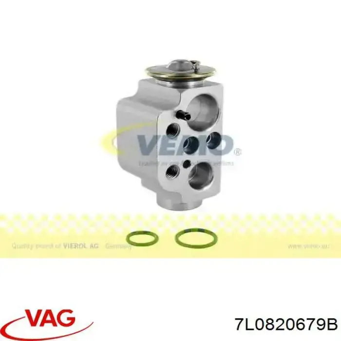 Comprar 7L0820679B VAG Válvula TRV del aire acondicionado