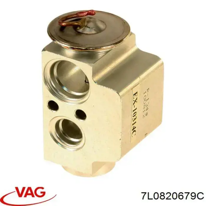 Válvula TRV del aire acondicionado VAG 7L0820679C precio, desde 38,95 EUR