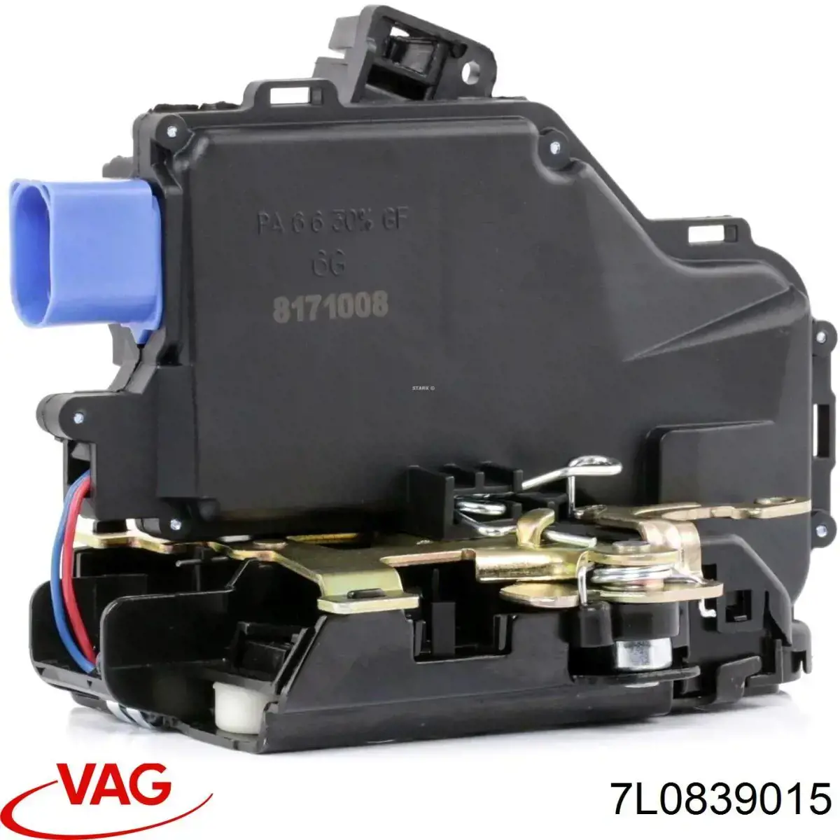 Cerradura de puerta trasera izquierda 7L0839015 VAG