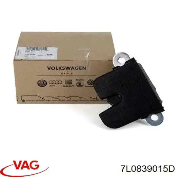 7L0839015D VAG Cerradura de puerta trasera izquierda