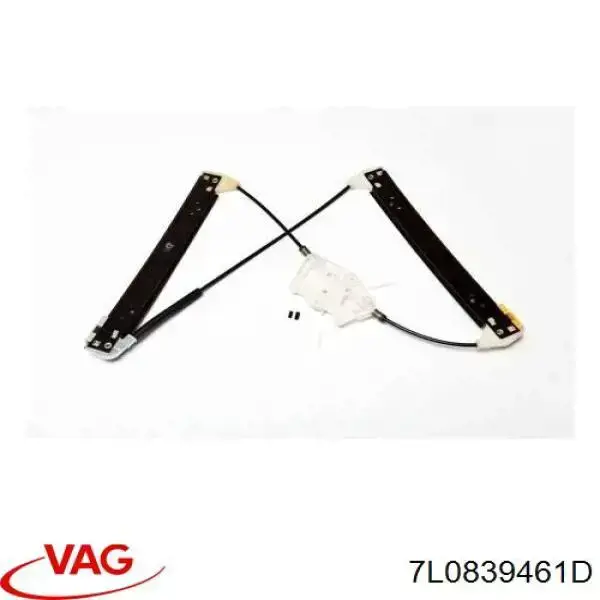Comprar 7L0839461D VAG Mecanismo de elevalunas de la puerta trasera izquierda