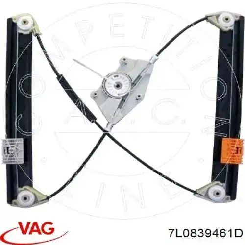 Mecanismo de elevalunas de la puerta trasera izquierda VAG 7L0839461D precio, desde 40,60 EUR