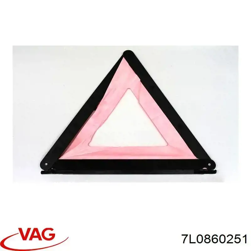 Triángulo de emergencia 7L0860251 VAG