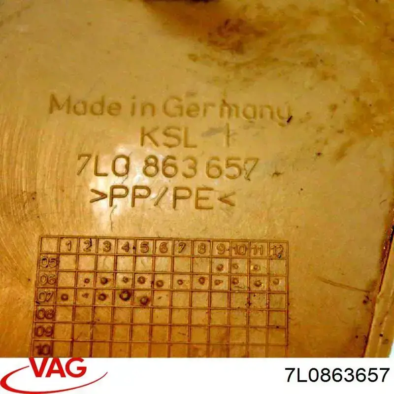  VAG 7L0863657 precio, desde  EUR