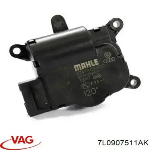 Comprar 7L0907511AK VAG Motor de recirculación de aire
