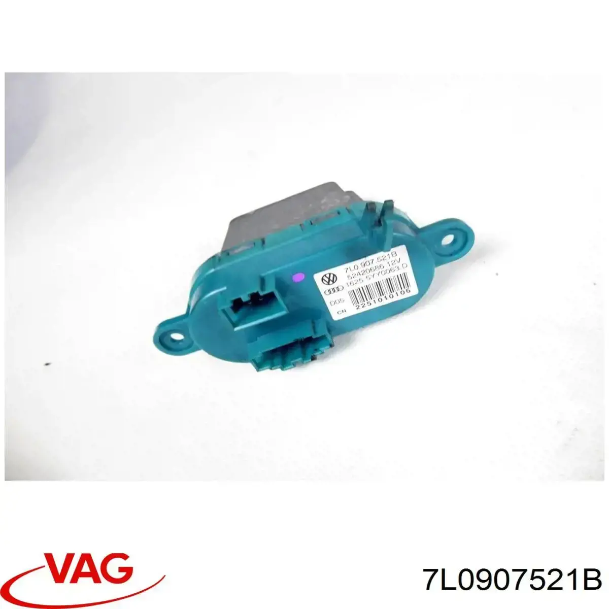 Comprar 7L0907521B VAG Resistencia del ventilador del habitáculo trasera
