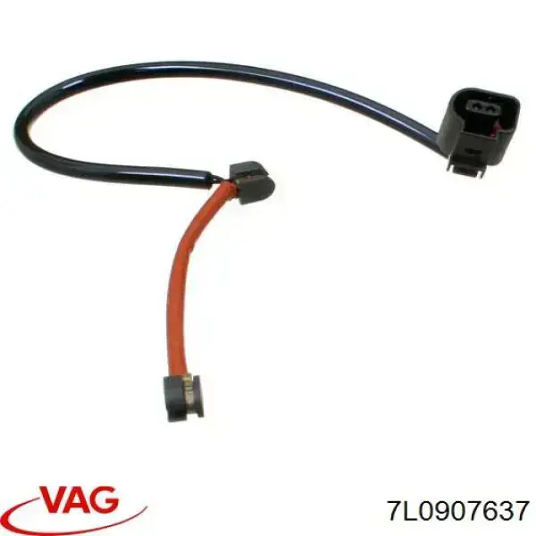Sensor de desgaste de las pastillas de freno delanteras VAG 7L0907637 precio, desde 5,17 EUR