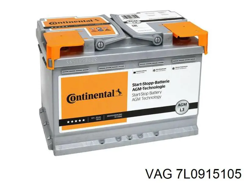 Batería 069070720008 Magneti Marelli