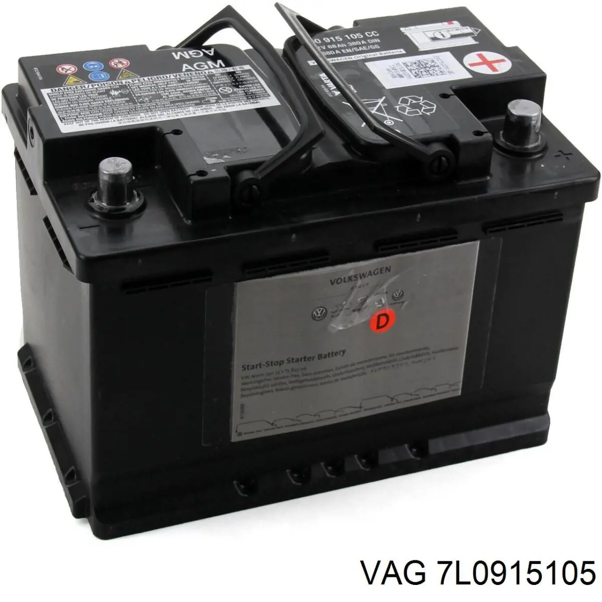 Batería de arranque VAG 7L0915105 precio, desde 119,15 EUR