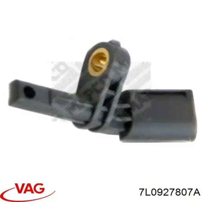 Sensor ABS trasero izquierdo 7L0927807A VAG