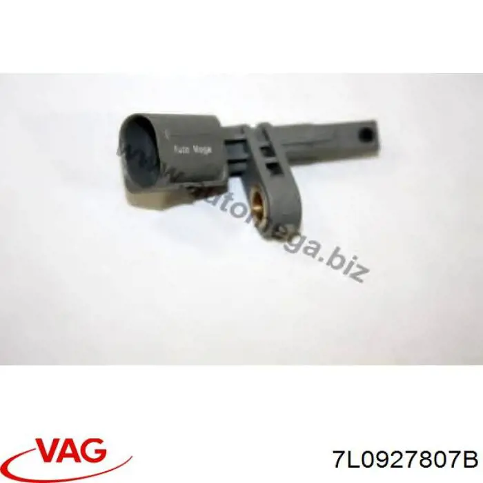Sensor ABS trasero izquierdo 7L0927807B VAG