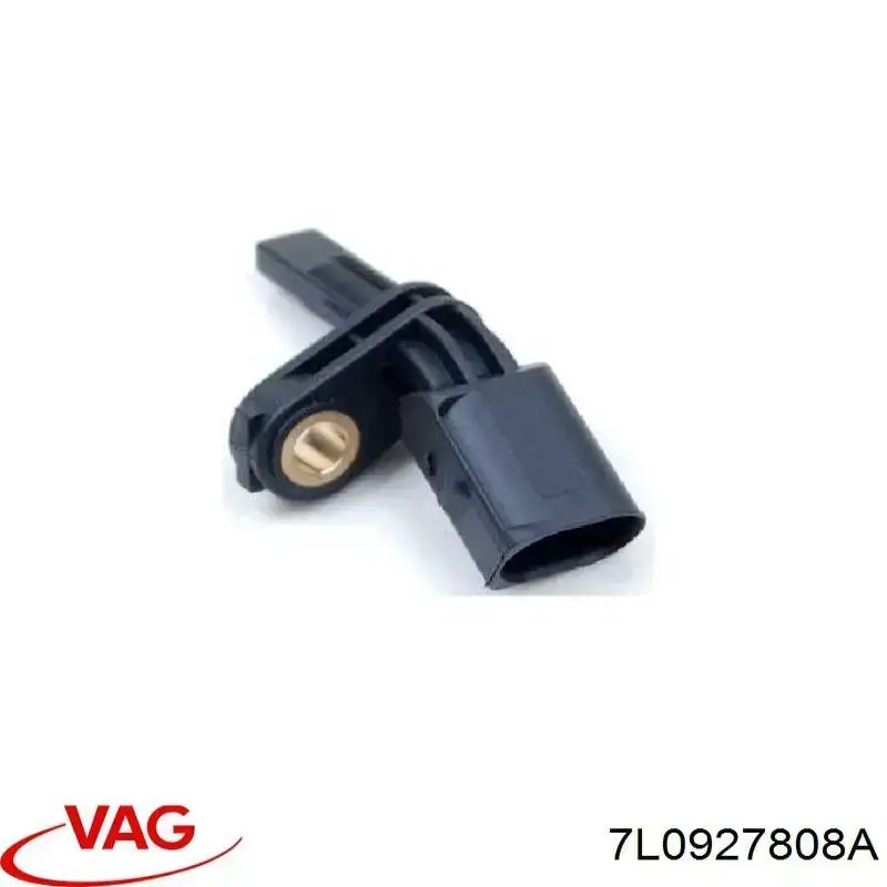 Sensor ABS trasero derecho 7L0927808A VAG