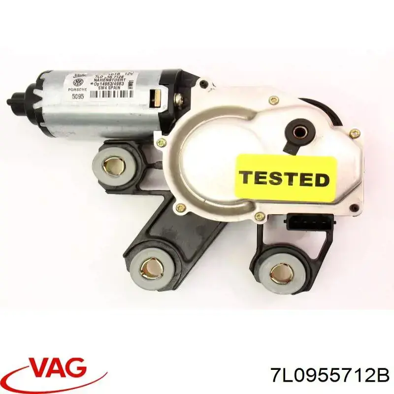 Comprar 7L0955712B VAG Motor limpiaparabrisas, trasera