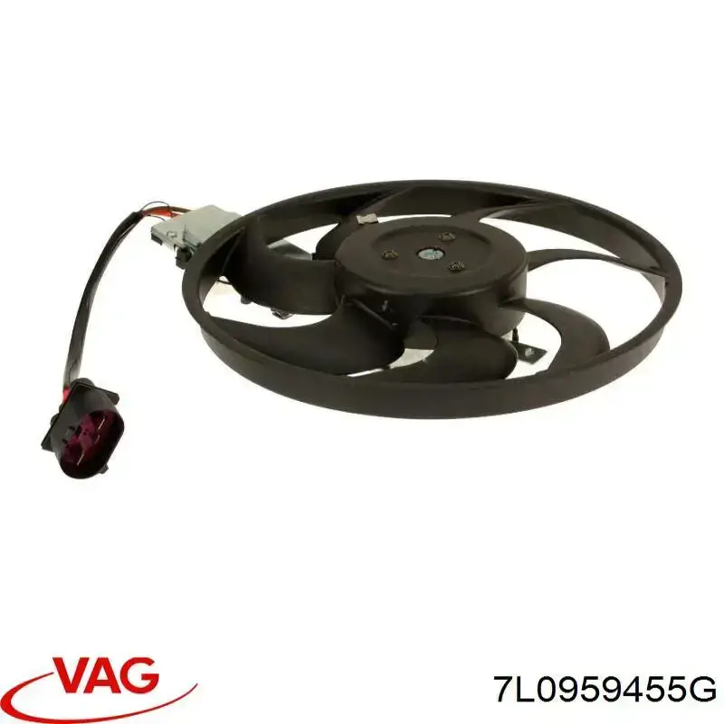 Comprar 7L0959455G VAG Ventilador de refrigeración completo derecho (motor y hélice)