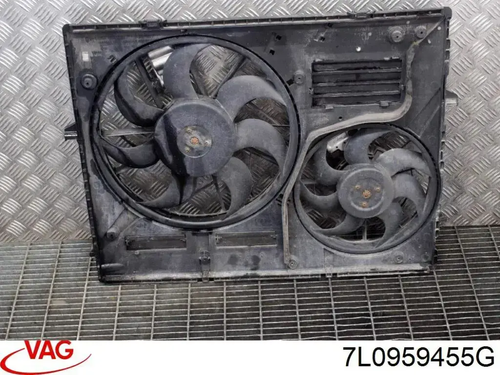 Comprar 7L0959455G VAG Ventilador de refrigeración completo derecho (motor y hélice)