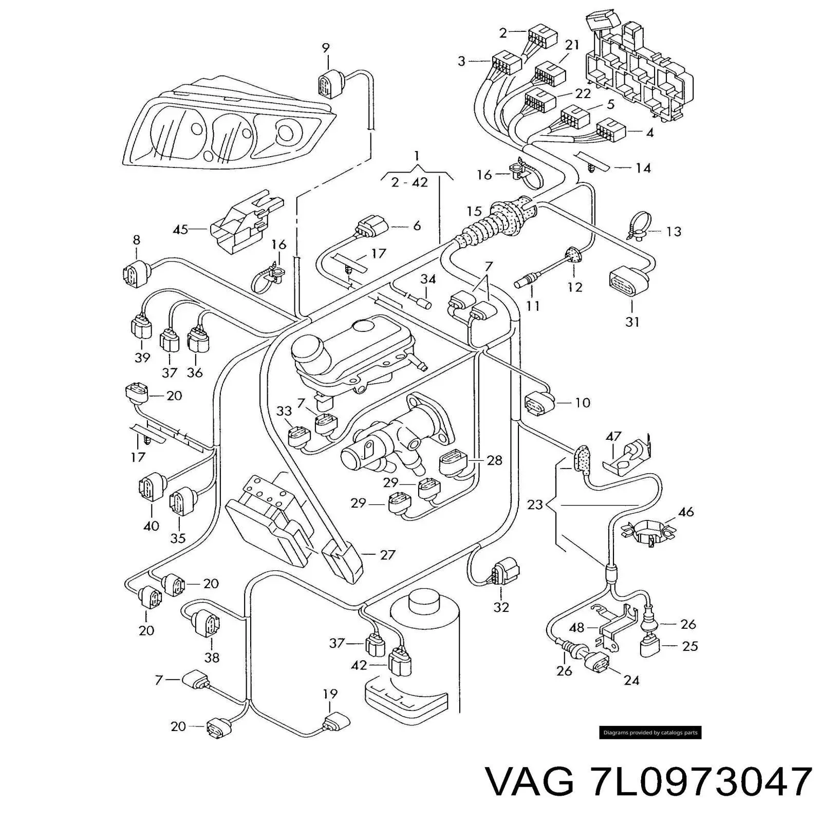  VAG 7L0973047