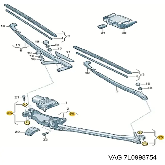 7L0998754 VAG 