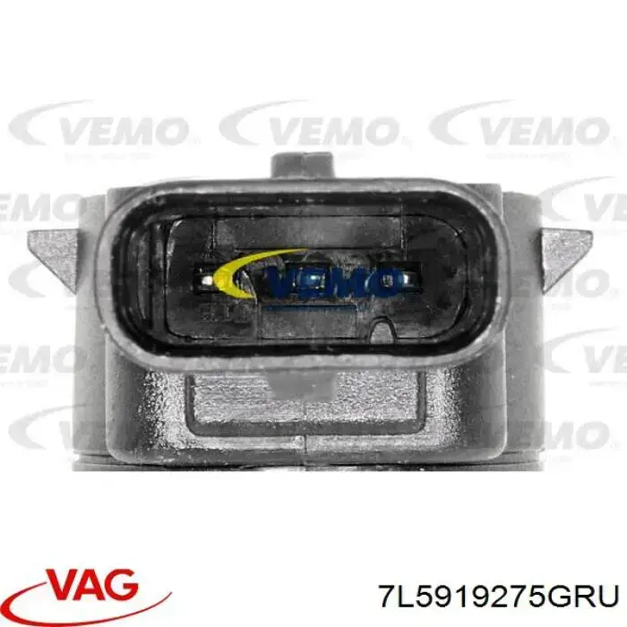 7L5919275GRU VAG sensor de aparcamiento trasero