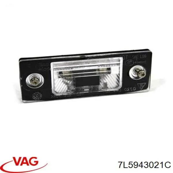 7L5943021C VAG Luz de matricula
