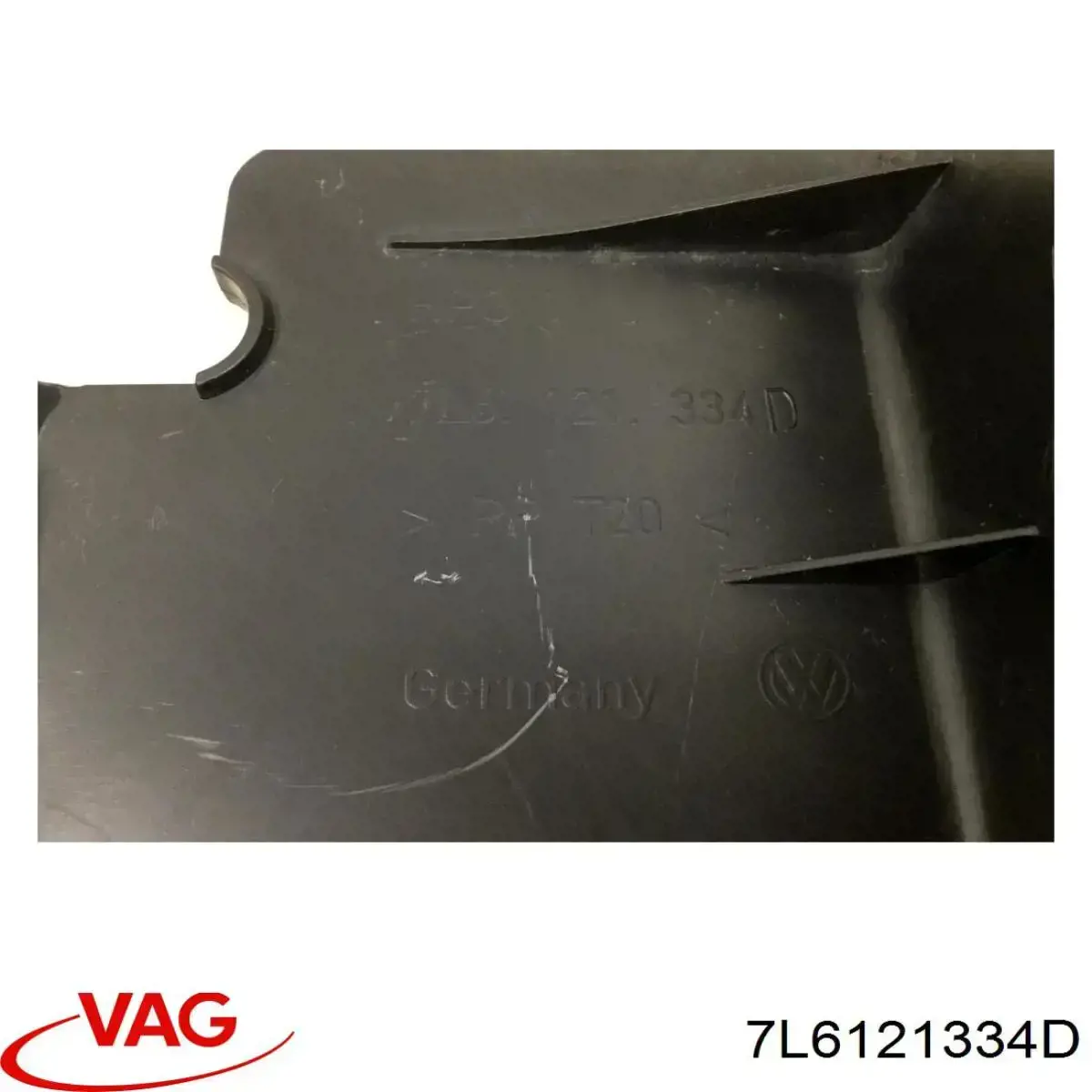 Comprar 7L6121334D VAG Deflector de aire del radiador derecho
