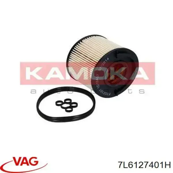 Caja del filtro de combustible 7L6127401H VAG