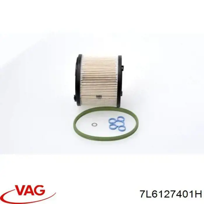 Caja filtros de combustible VAG 7L6127401H