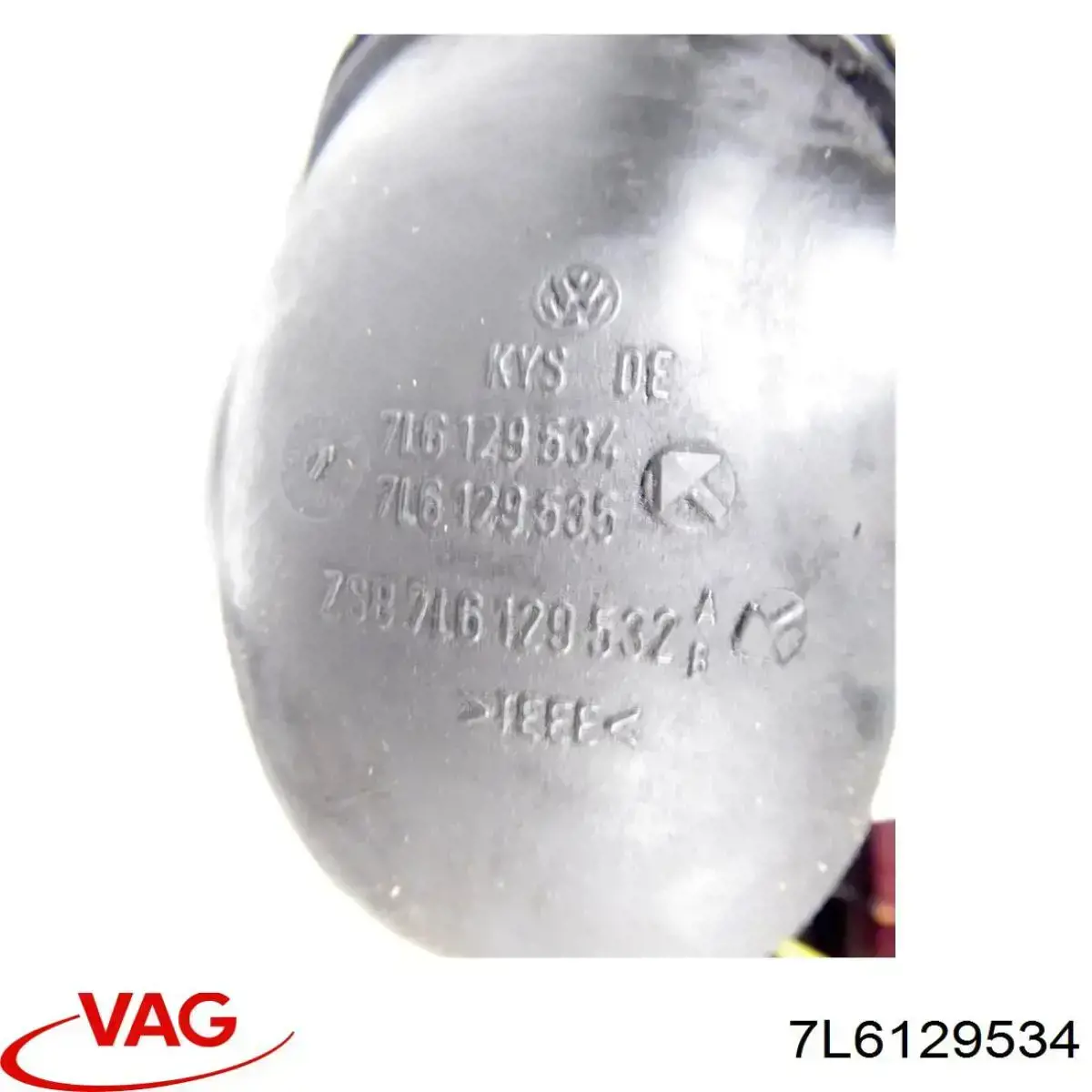 Comprar 7L6129534 VAG Conducto de aire, salida del filtro de aire