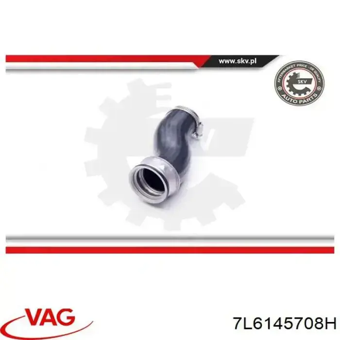 Comprar 7L6145708H VAG Tubo intercooler
