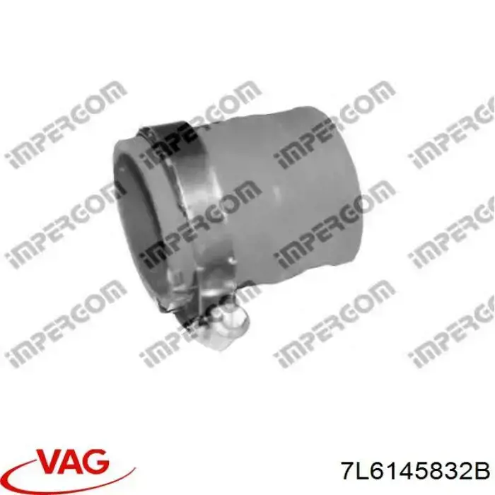 Comprar 7L6145832B VAG Tubo de salida de aire del turbocompresor