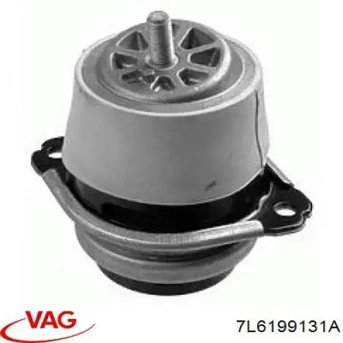 Soporte de motor, Izquierda / Derecha 7L6199131A VAG