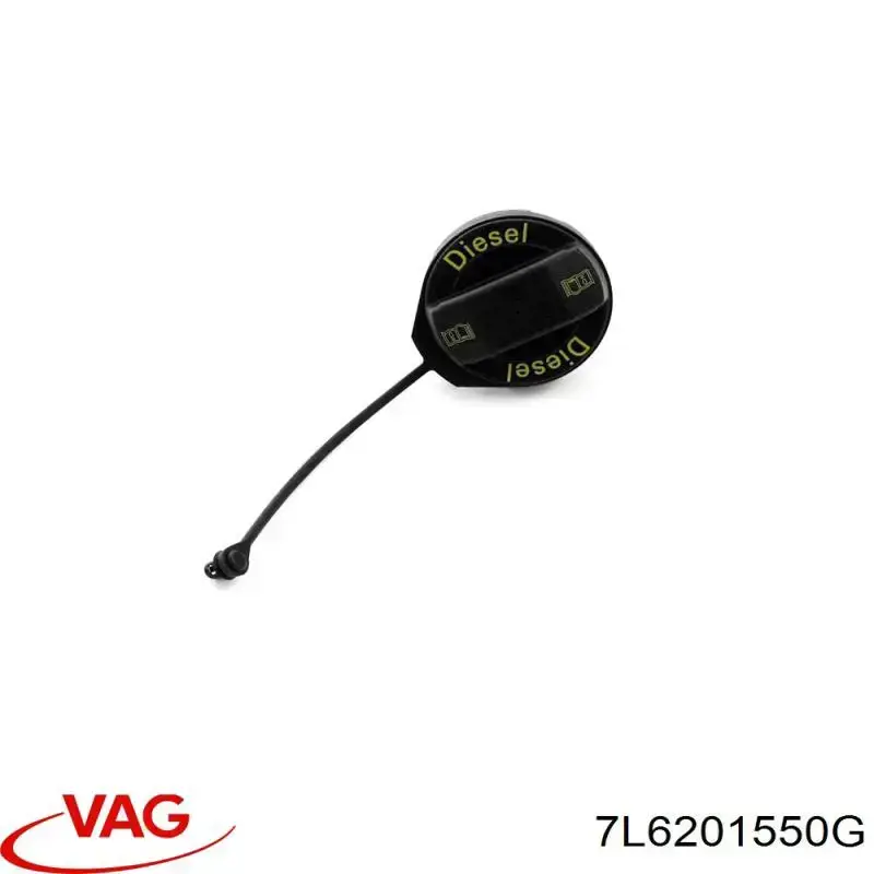 Tapa de depósito de combustible VAG 7L6201550C precio, desde 47,69 EUR