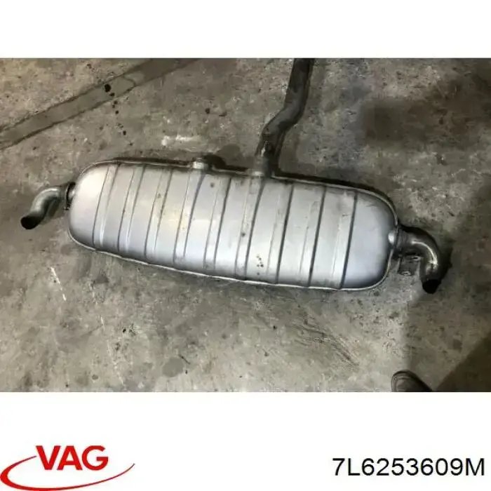 Silenciador trasero VAG 7L6253609C precio, desde 185,86 EUR