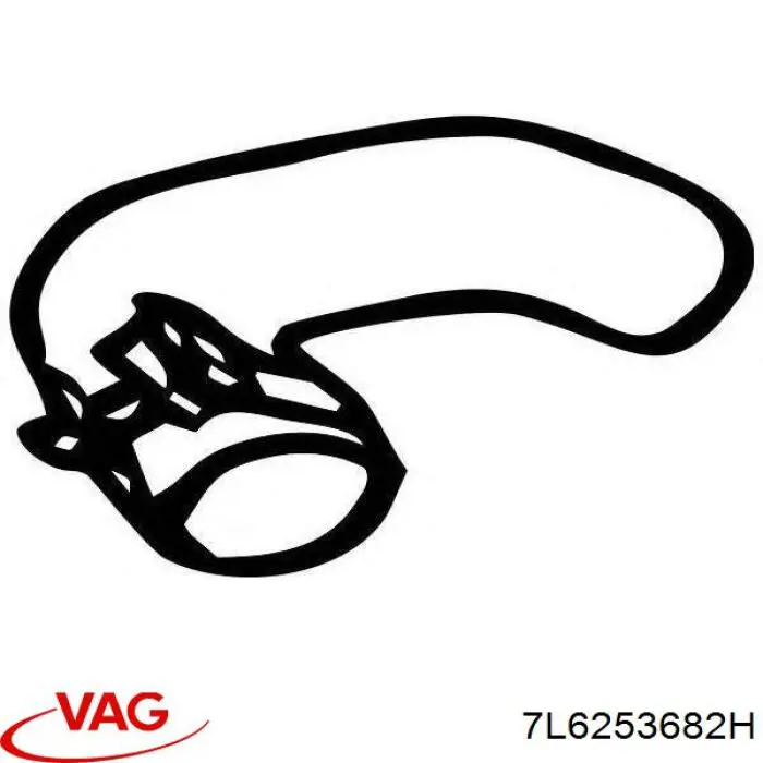 Cola de escape VAG 7L6253682H precio, desde 235,49 EUR
