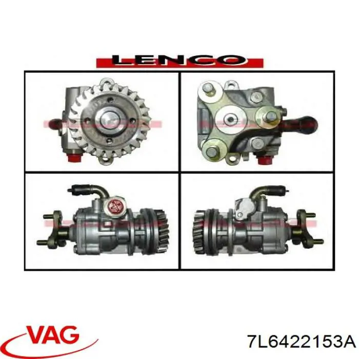 Bomba de dirección asistida  VAG 7L6422153A precio, desde 216,62 EUR