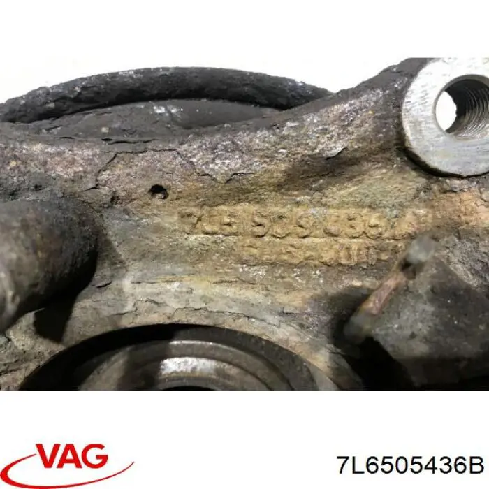 7L6505436B VAG Mangueta trasera derecha