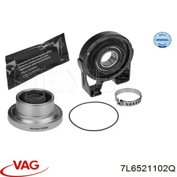 Comprar 7L6521102Q VAG Árbol cardán trasero completo