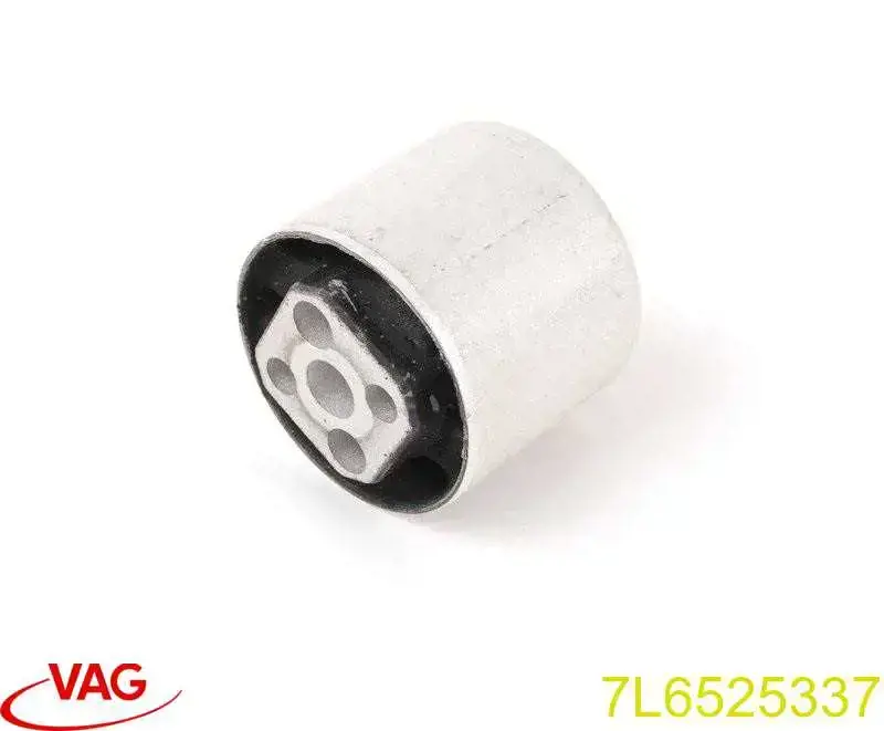 Comprar 7L6525337 VAG Silentblock del soporte del diferencial delantero derecho trasero